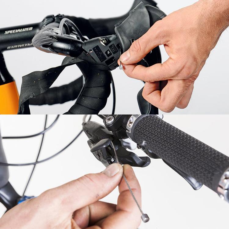 自転車用シフトケーブル 前後セット インナーケーブル＋アウター