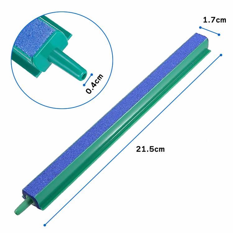 エアストーンバー 5個セット 21.5×1.7cm 酸素供給 水槽 釣り メダカ