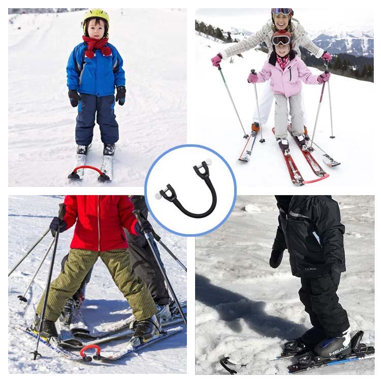 スキー板クリップ スキー板固定 ボーゲン補助 ボーゲンヘルパー