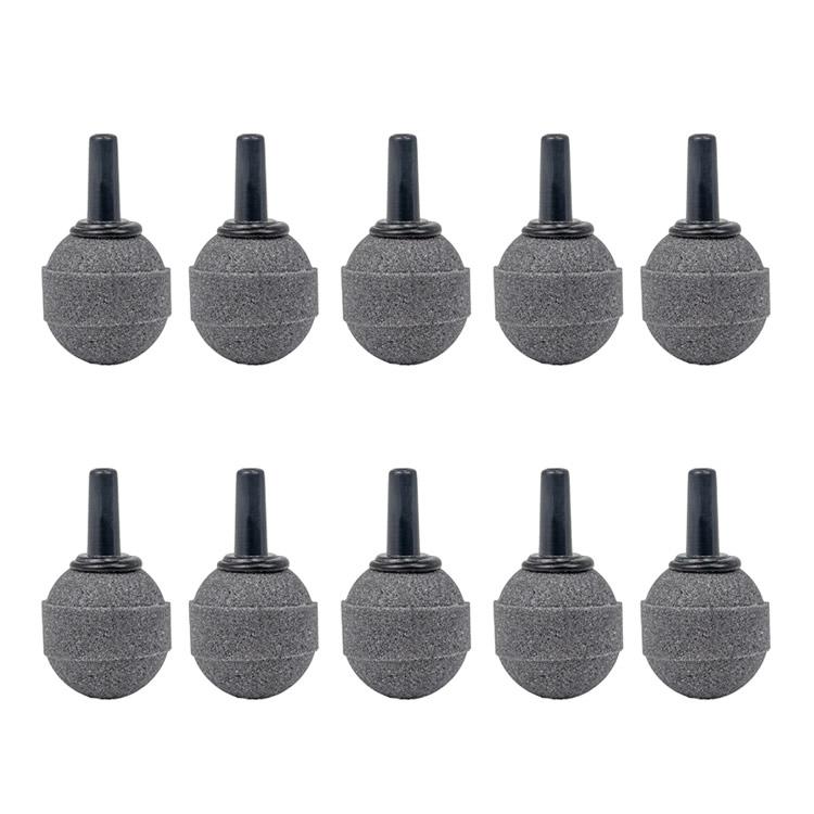 エアストーン 10個セット 直径2cm 球型 小型 酸素供給 細かい泡 気泡