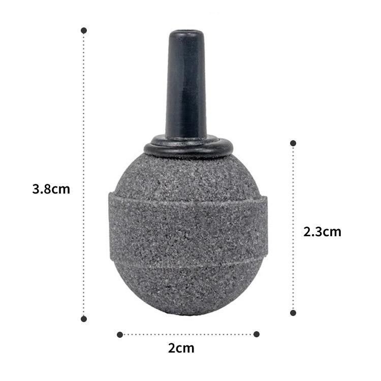 エアストーン 10個セット 直径2cm 球型 小型 酸素供給 細かい泡 気泡