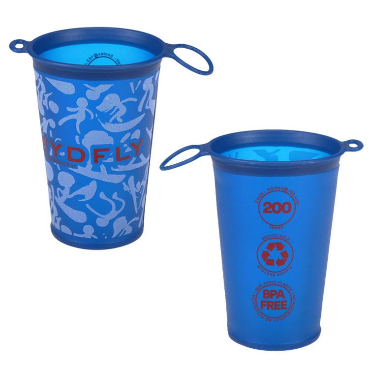 折り畳みコップ 200ml TPU 折り畳みカップ 収納 持ち運び便利 軽量