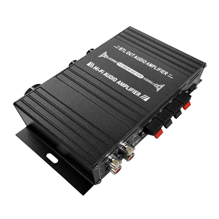 コンパクトオーディオアンプ Bluetooth対応 40W+40W 高音/低音調整 RCA
