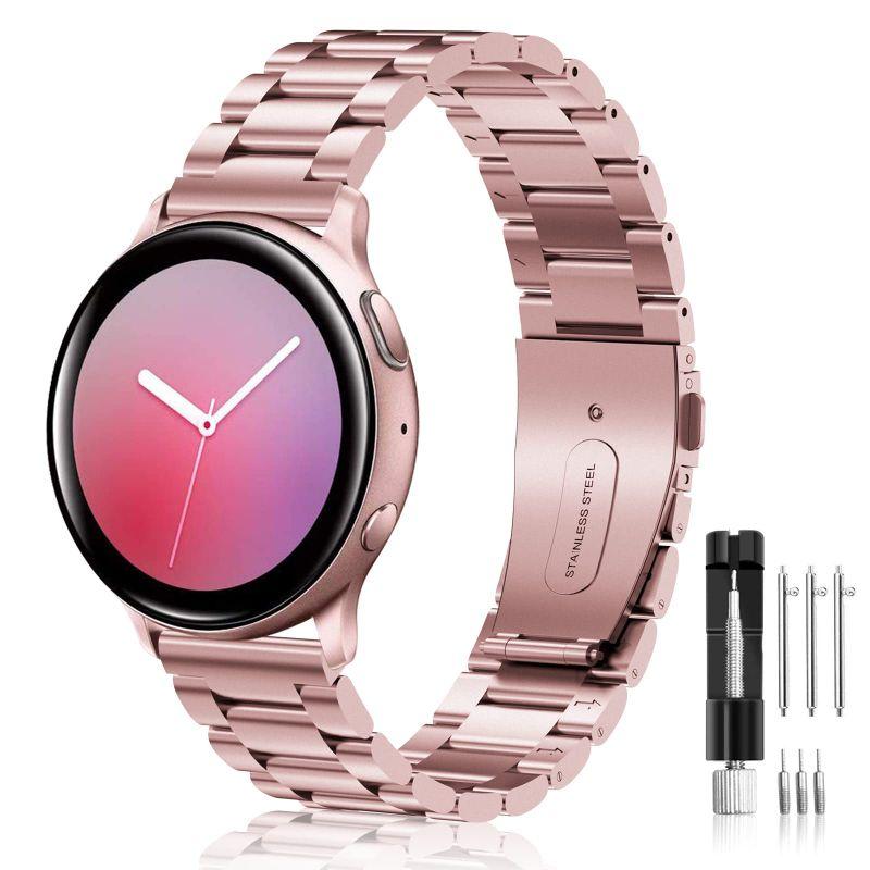 AUXIRACER 20mm バンド コンパチブル Samsung Galaxy Watch 42mm/Galaxy Watch Activ