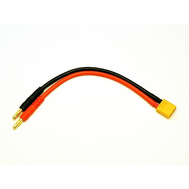 XT60コネクター用充電ケーブル（12AWG/150mm） | HiTEC