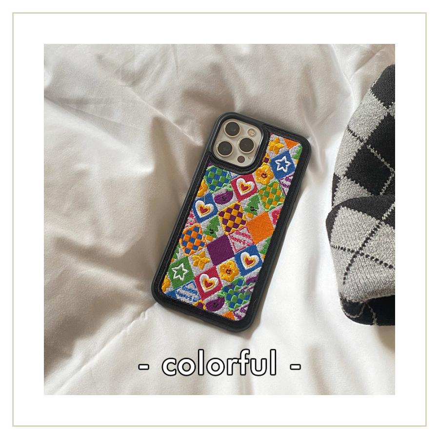 スマホケース iphone13 iphone13Pro iphone13ProMax ケース 韓国 刺繍