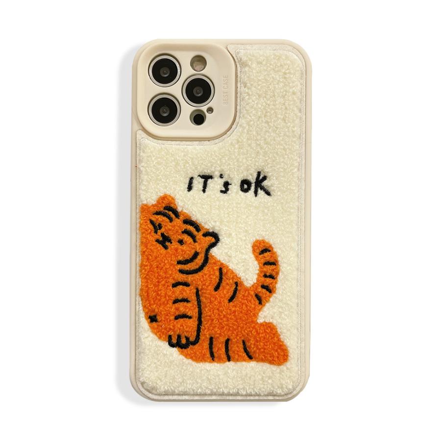 ●familiar 女の子とクマ刺繍 iPhoneケース13 Amazon.co.jp: QoKcoahn iPhone 13 Pro Max用ケース、かわいい3D