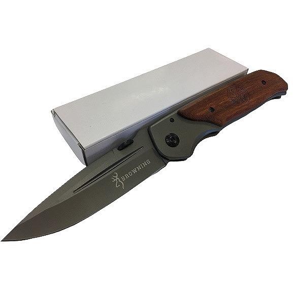 DA30 NEUTRAL KNIVES BROWNING サムスタッドフォールディングナイフ