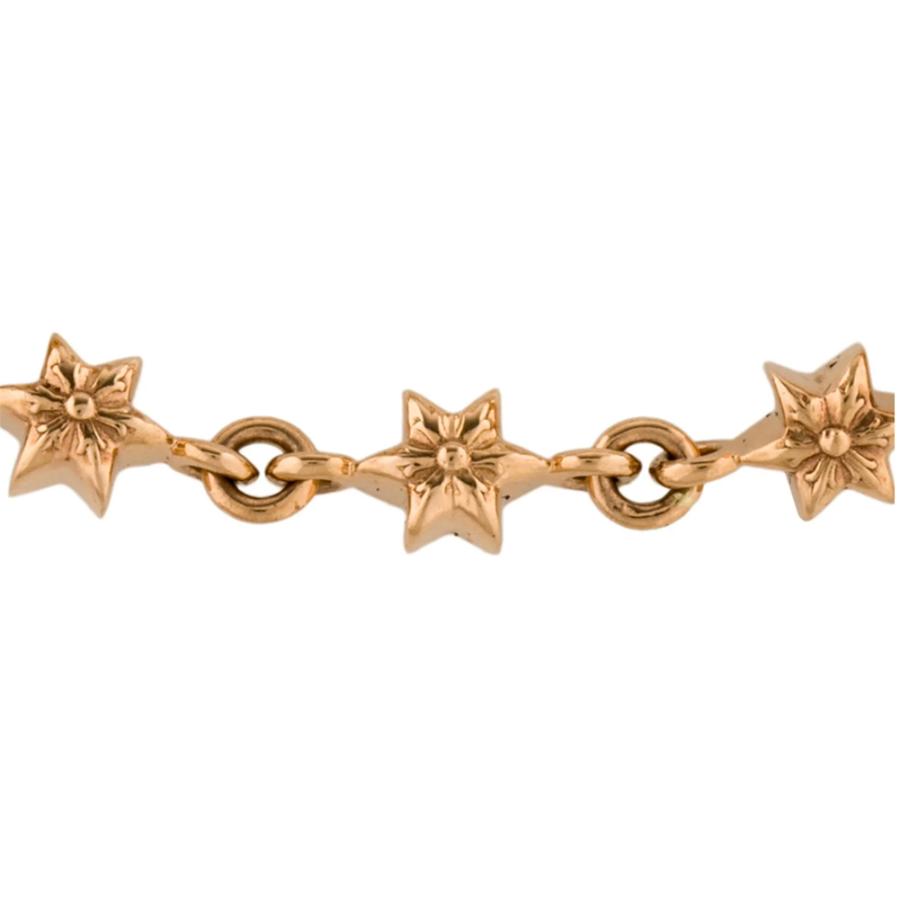 CHROME HEARTS STAR LINK BRACELET DIAMOND 22K クロムハーツ CHROME HEARTS STAR LINK BRACELET DIAMOND 22K クロムハーツ