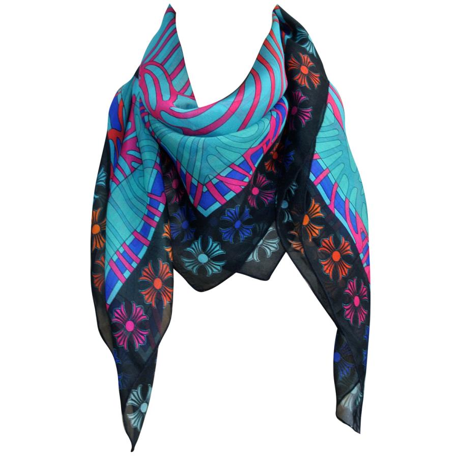 CHROME HEARTS MAPPLETHORPE CH PLUS SCARF クロムハーツ シルク