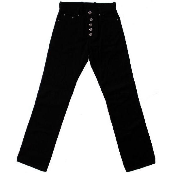 クロムハーツ　ブラックデニム　W／HBボタン | 