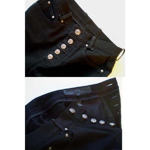 クロムハーツ　ブラックデニム　W／HBボタン |  | 02
