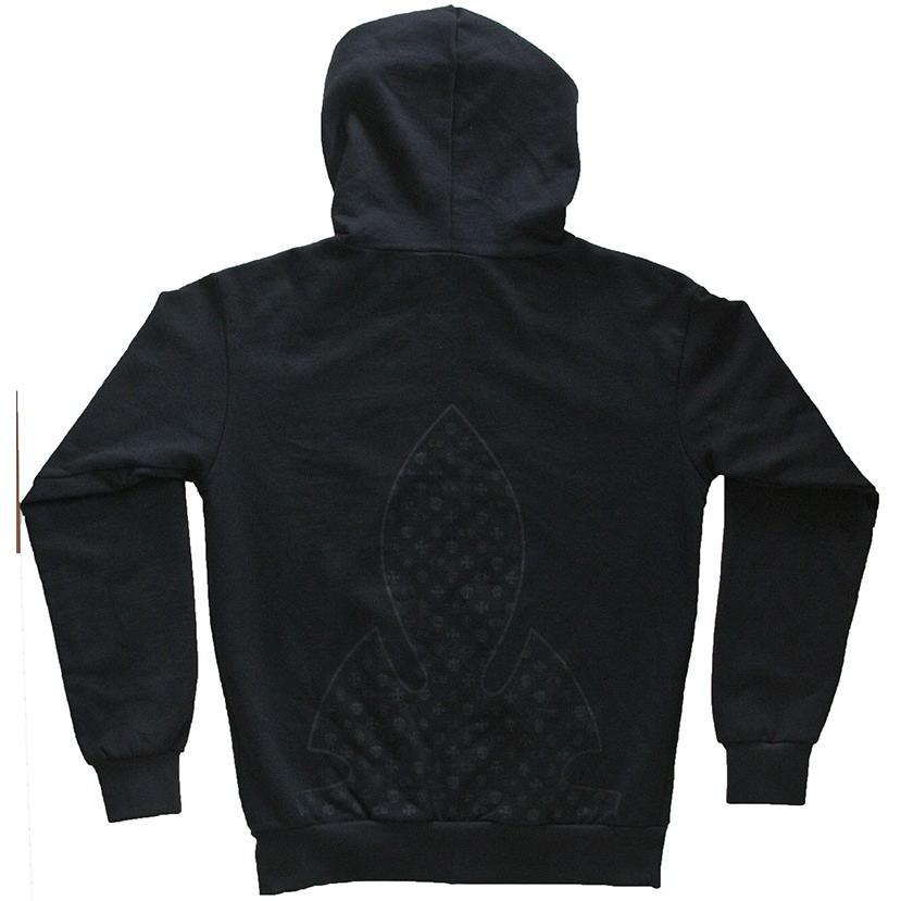 CHROME HEARTS  HOODIE ZIP  FLERKNEE UNISEX  BLACK クロムハーツ　ユニセックス　スウェットパーカー　フレアニー　ブラック　XSサイズ｜skytrek｜03