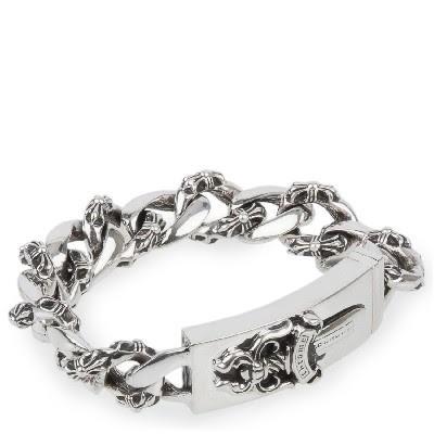 CHROME HEARTS DAGGER ID FANCY LINK BRACELET L13 クロムハーツ CHROME HEARTS DAGGER ID FANCY LINK BRACELET L13 クロムハーツ