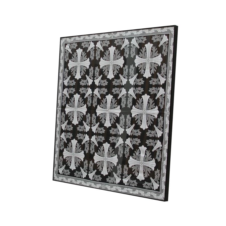 CHROME HEARTS  SCARF CH PLUS クロムハーツ スカーフ　CHプラス　額縁入の画像
