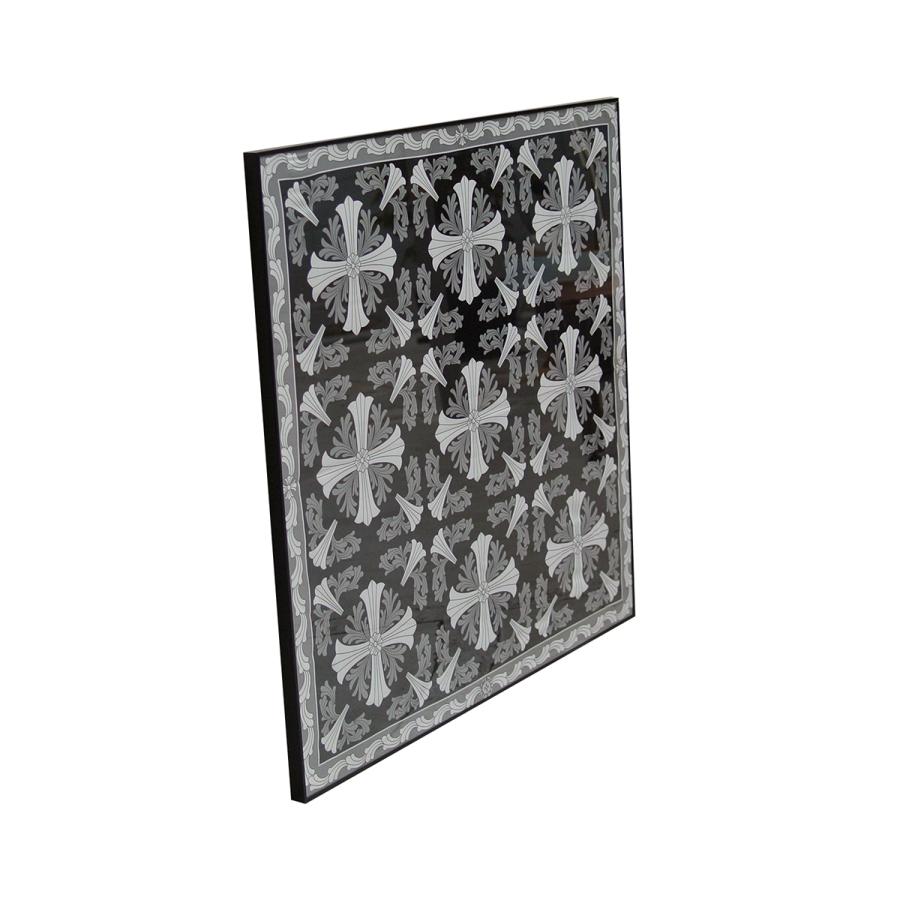 CHROME HEARTS  SCARF CH PLUS クロムハーツ スカーフ　CHプラス　額縁入の画像