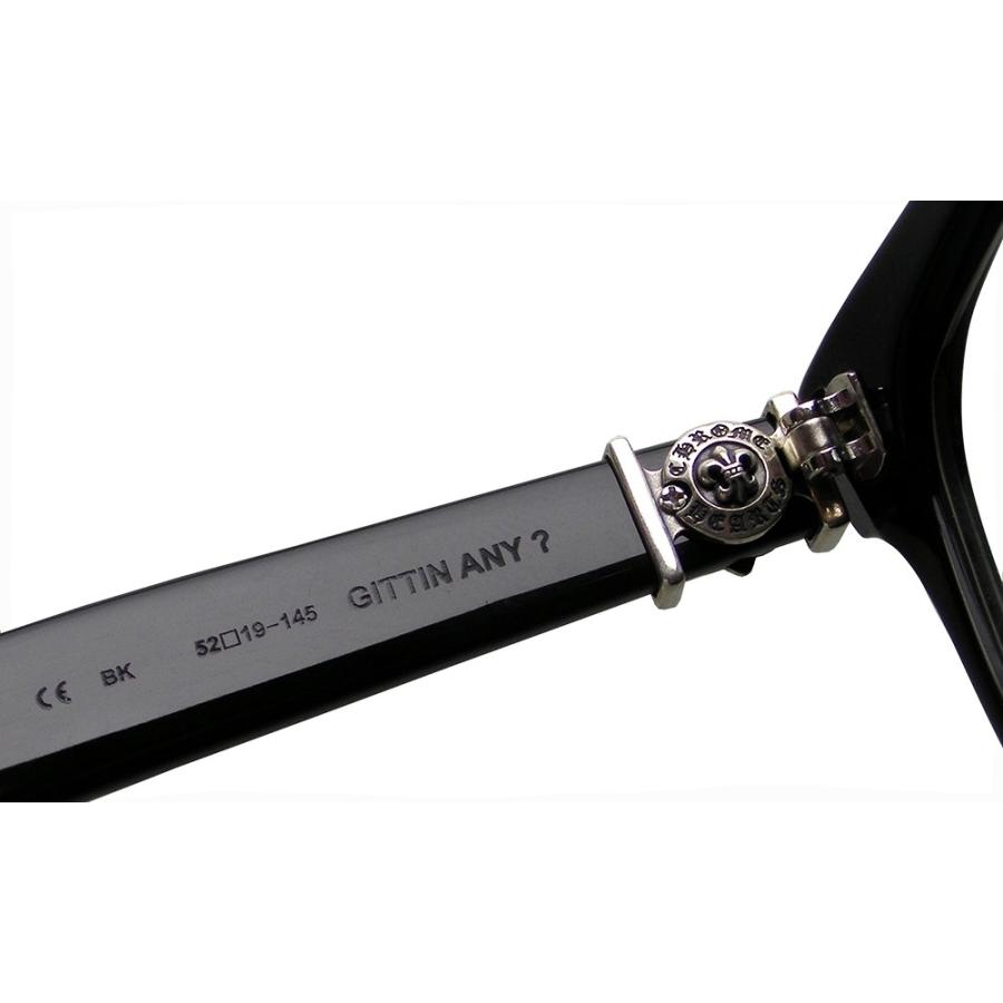 CHROME HEARTS GITTIN ANY? BLACK 52-19-145 クロムハーツ アイ CHROME HEARTS GITTIN ANY? BLACK 52-19-145 クロムハーツ アイ