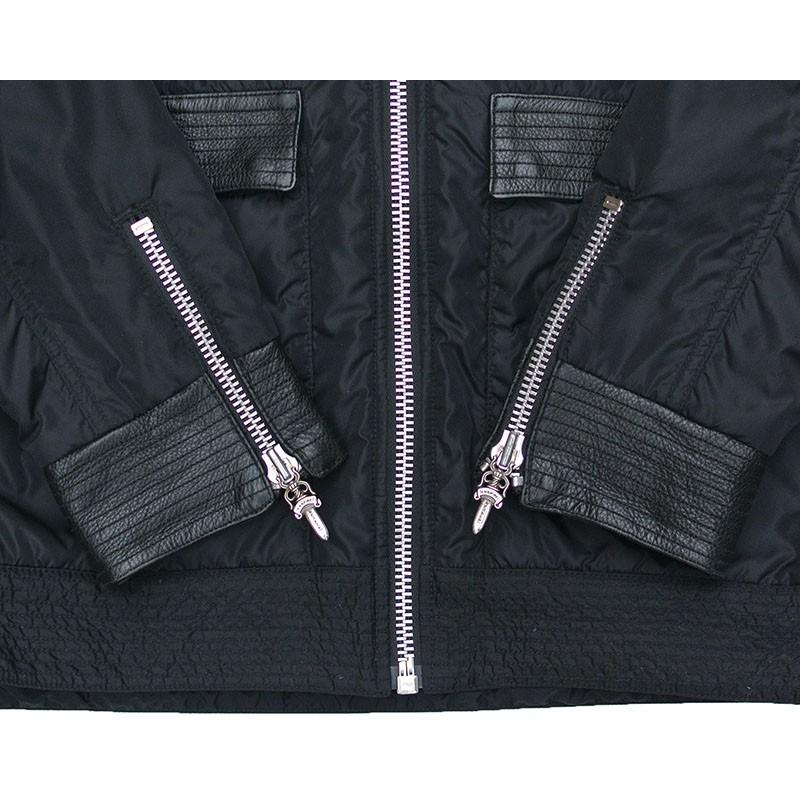 Chrome Hearts Nylon Jacket Degenerate クロムハーツ ナイロンジャケット Degenerate 黒 ｘｌ Den2 Skytrek 通販 Yahoo ショッピング