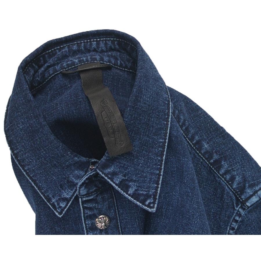CHROME HEARTS DENIM SHIRT クロムハーツ デニムシャツ V1 CHROME HEARTS DENIM SHIRT クロムハーツ デニムシャツ V1