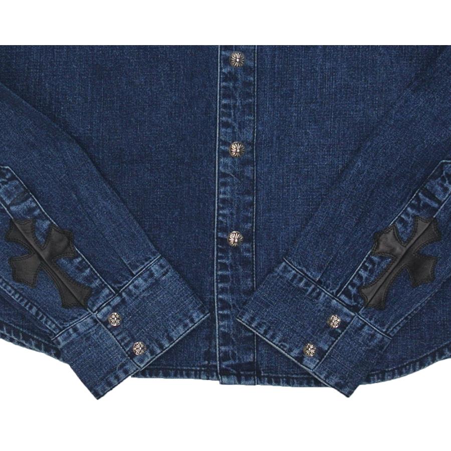CHROME HEARTS DENIM SHIRT クロムハーツ デニムシャツ V1 CHROME HEARTS DENIM SHIRT クロムハーツ デニムシャツ V1