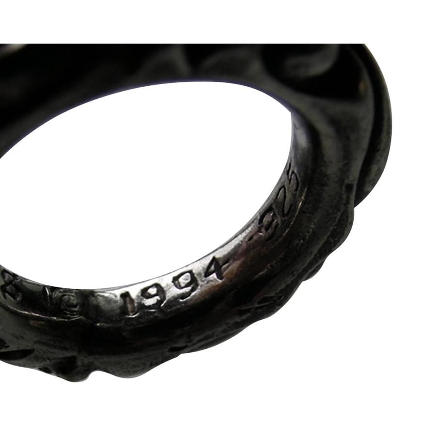 CHROME HEARTS SCROLL BAND RING クロムハーツu3000スクロールバンド