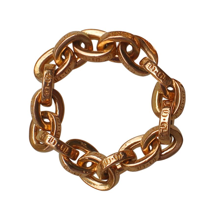 CHROME HEARTS PAPER CHAIN RING 22K  クロムハーツ　ペーパーチェーン　リング 22金　指輪 | CHROME HEARTS