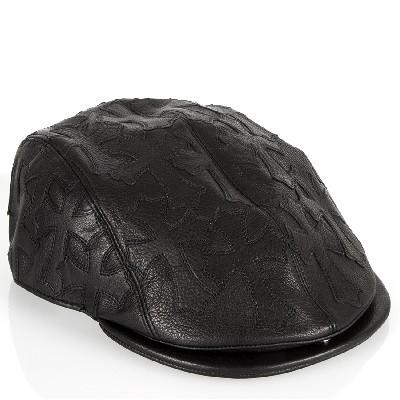 CHROME HEARTS DRIVING CAP LEATHER クロムハーツ DRIVING キャップ