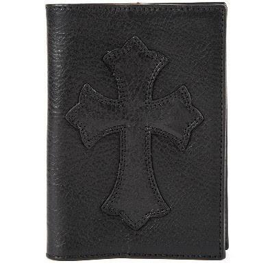 CHROME HEARTS LEATHER PASSPORT COVER CROSS PATCH クロム CHROME HEARTS LEATHER PASSPORT COVER CROSS PATCH クロム