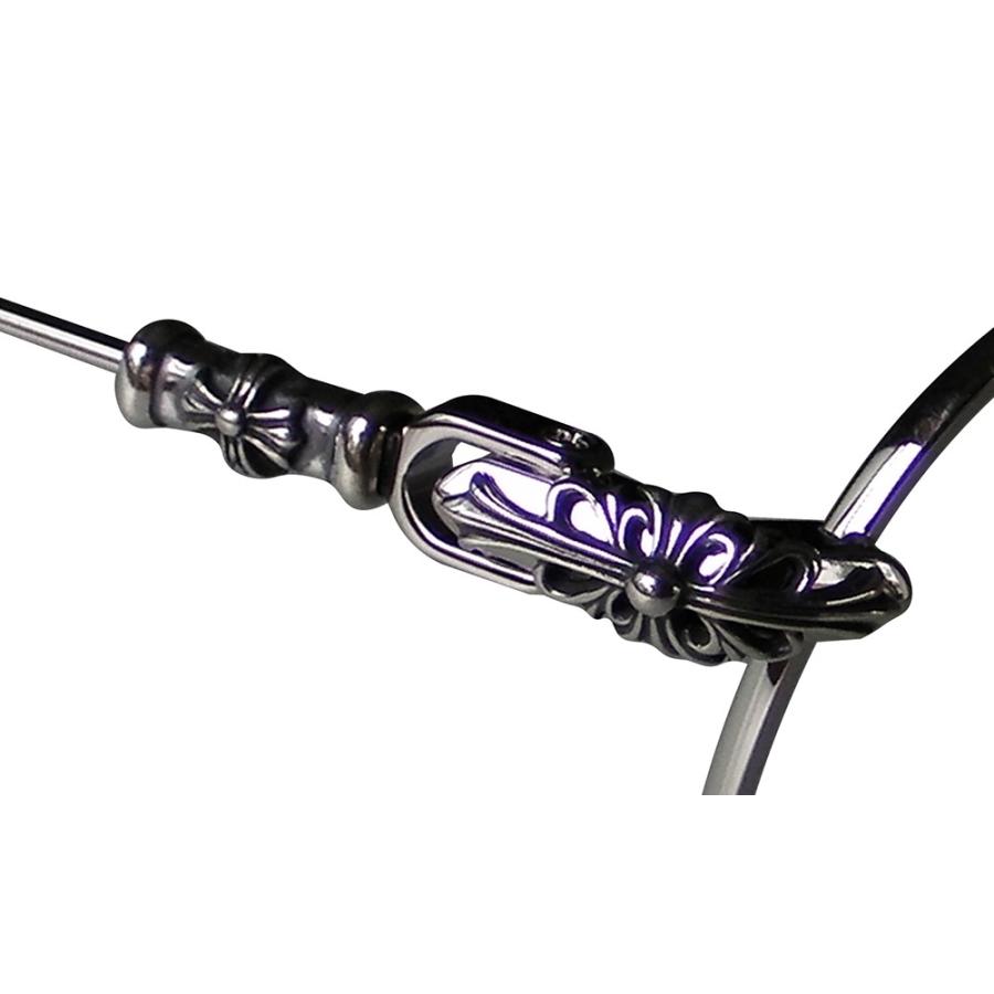 CHROME HEARTS BUBBA -A SHINY SILVER PLASTIC 49-22-145 クロム CHROME HEARTS BUBBA -A SHINY SILVER PLASTIC 49-22-145 クロム