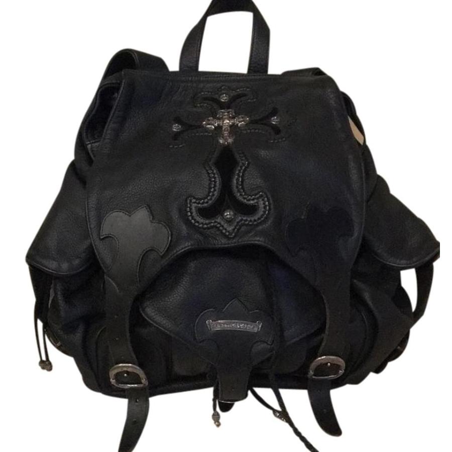 CHROME HEARTS BACK PACK FILIGREE CROSS クロムハーツ レザー CHROME HEARTS BACK PACK FILIGREE CROSS クロムハーツ レザー
