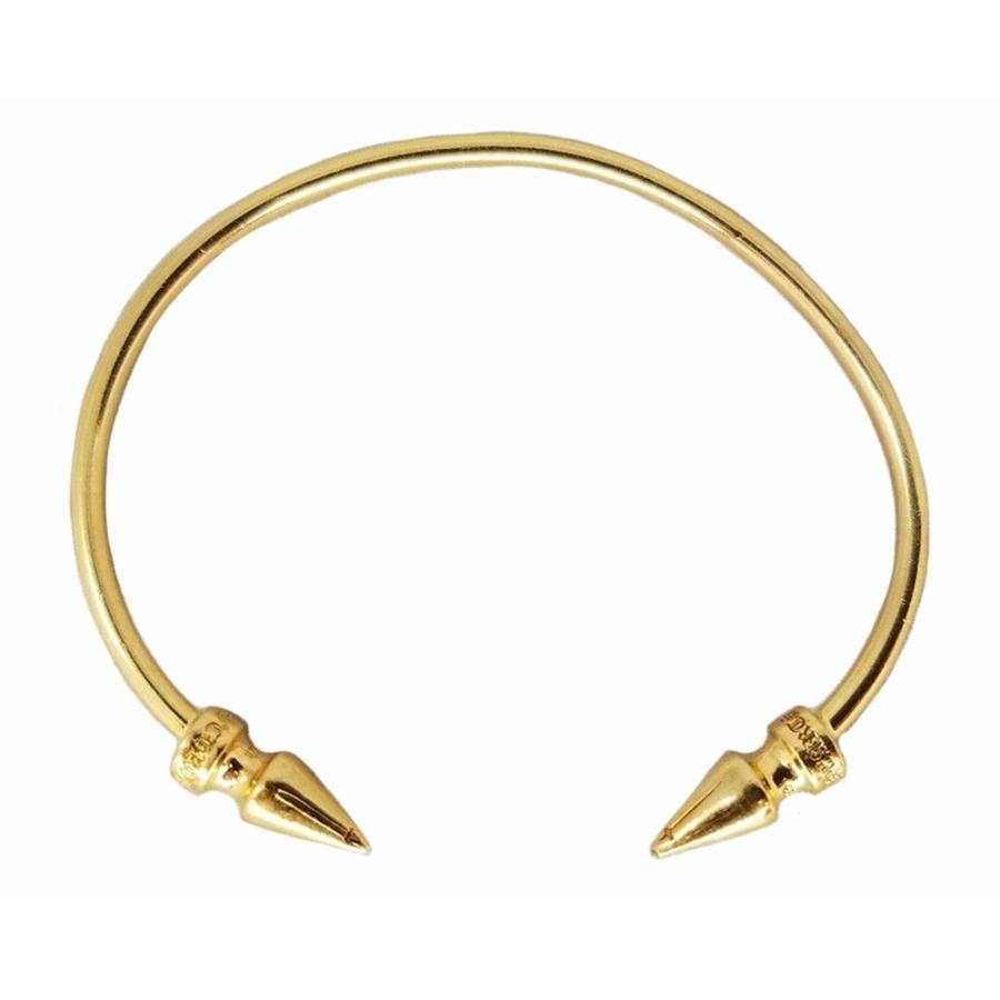 CHROME HEARTS 22K SPIKE CUFF クロムハーツ 22K スパイク カフ CHROME HEARTS 22K SPIKE CUFF クロムハーツ 22K スパイク カフ