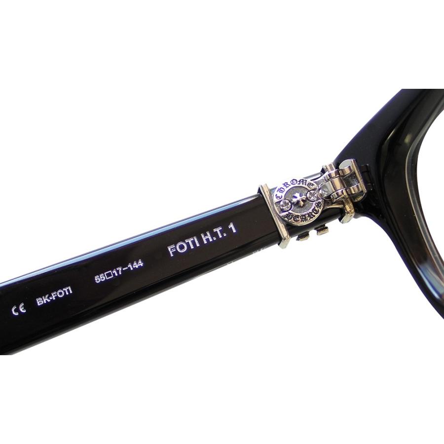 CHROME HEARTS FOTI H.T. 1 BLACK 55-17-144 クロムハーツ アイウェア 