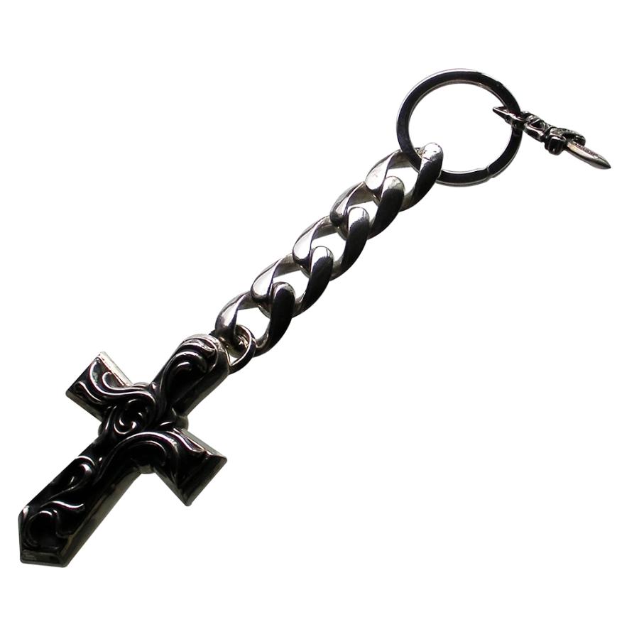 CHROME HEARTS KEY CHAIN VULCAN CROSS クロムハーツ　キーチェーン　バチカンクロス／クラシックチェーン／ダガー | CHROME HEARTS