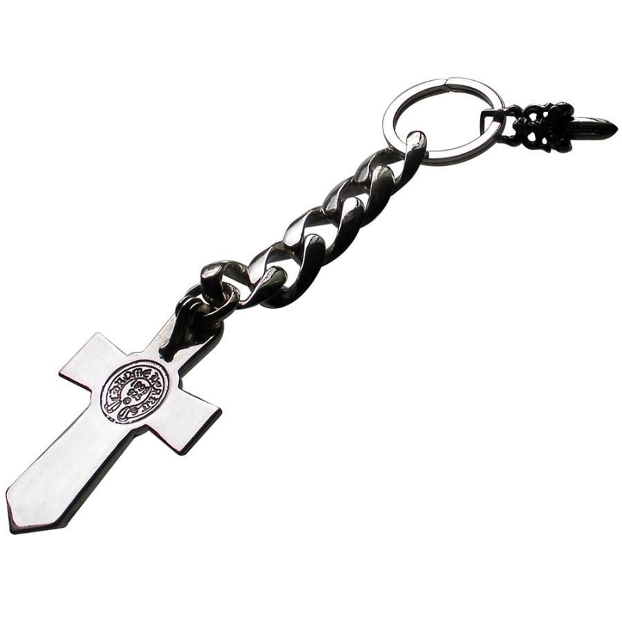 CHROME HEARTS KEY CHAIN VULCAN CROSS クロムハーツ　キーチェーン　バチカンクロス／クラシックチェーン／ダガー | CHROME HEARTS | 01