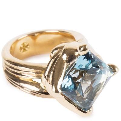 CHROME HEARTS 4号指輪 CHROME HEARTS（クロムハーツ） COCK & TAIL #4 MULTI STONE RING