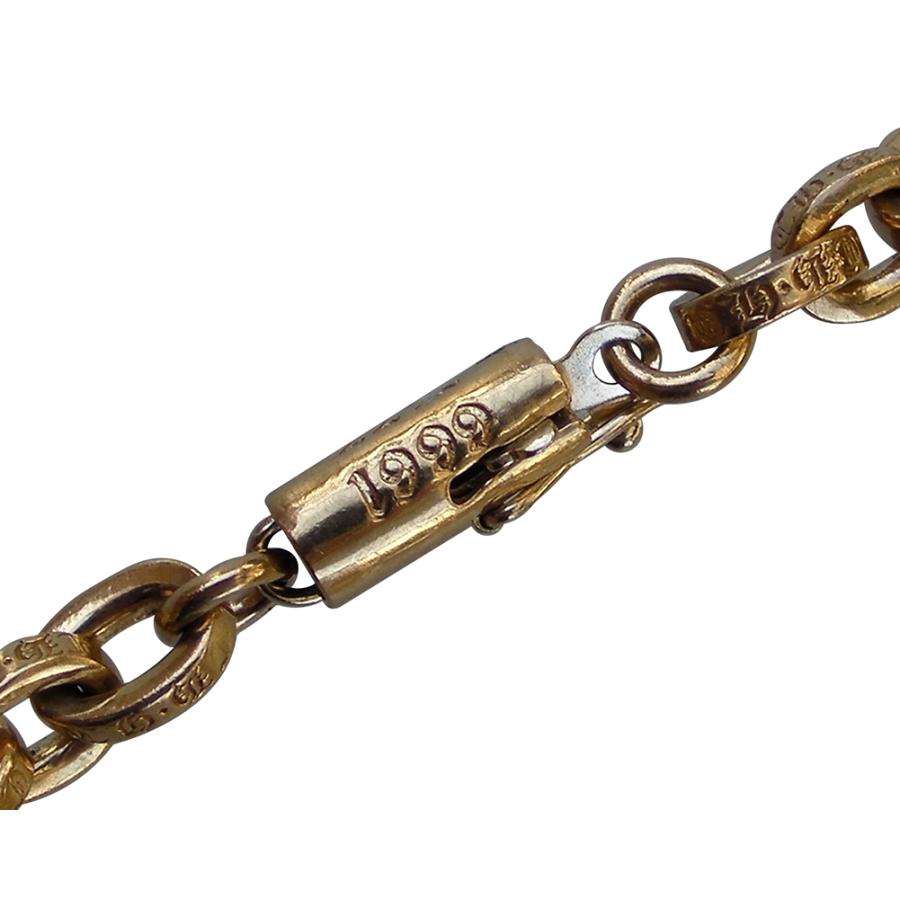 CHROME HEARTS PAPERCHAIN BRACELET クロムハーツ　22K ペーパーチェーン　ブレスレット｜skytrek｜04