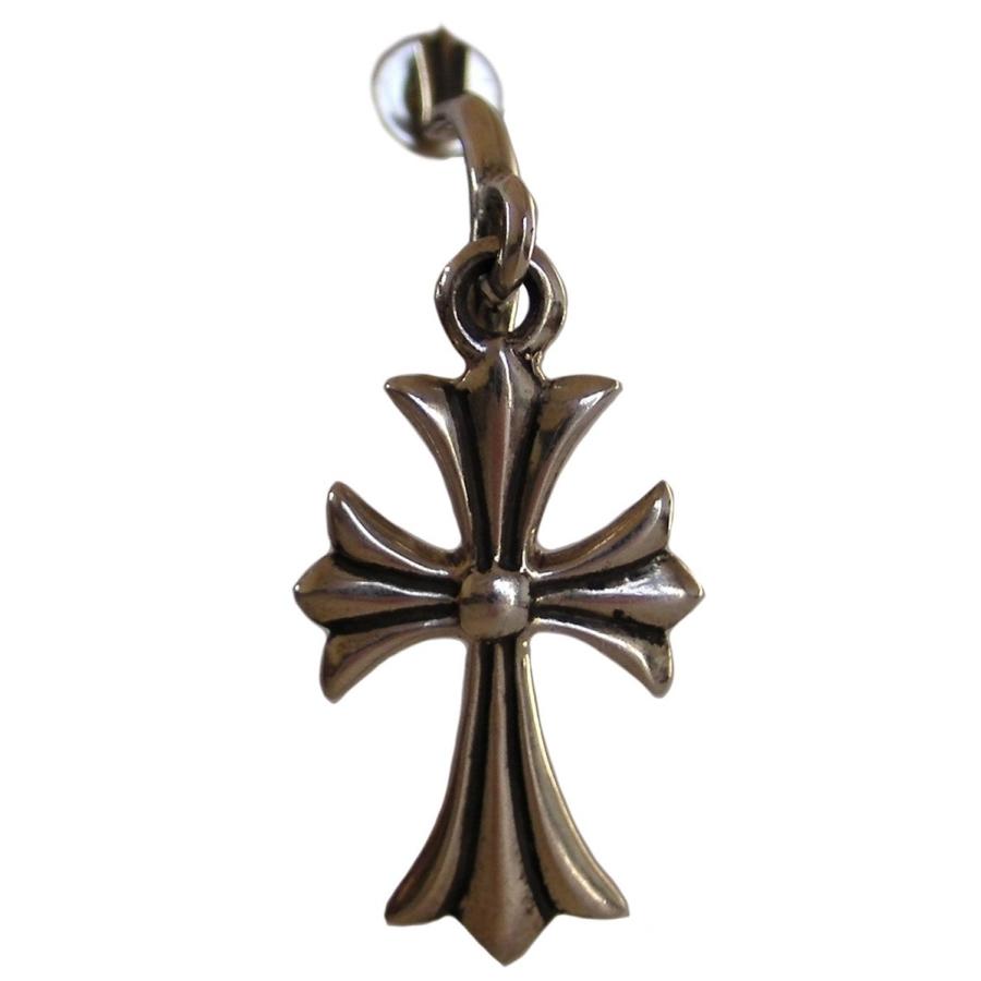 CHROME HEARTS（クロムハーツ） CHROME HEARTS TINY CH CROSS HOOP