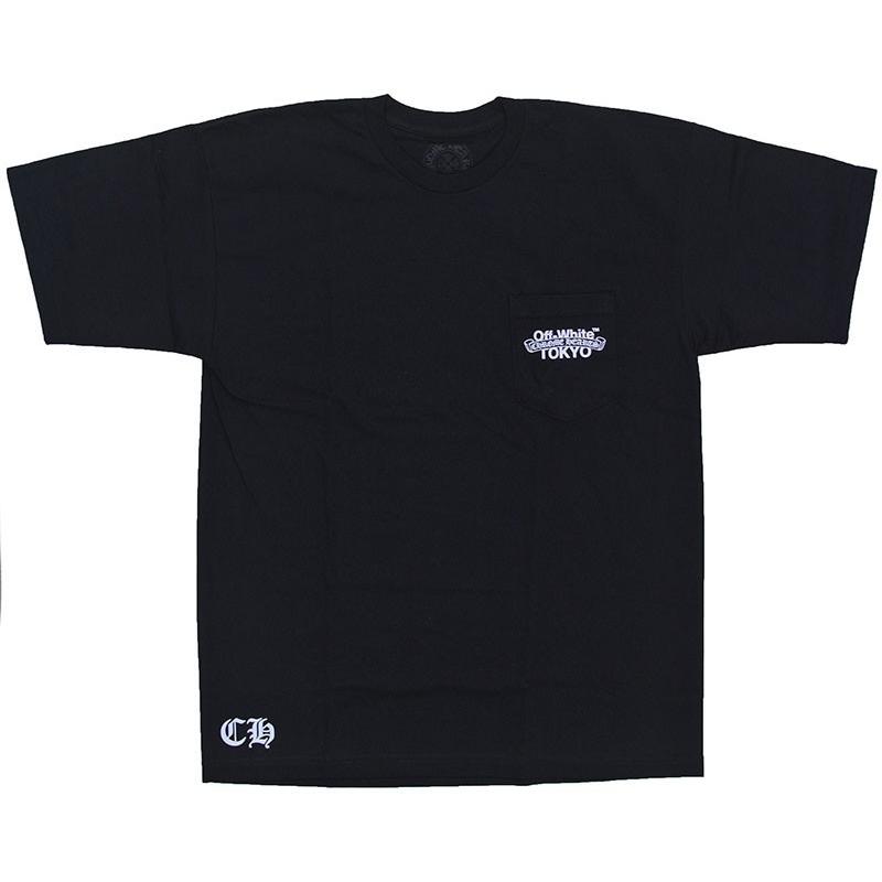 CHROME HEARTS OFF-WHITE TOKYO T-SHIRT BLACK クロムハーツ/オフホワイト　TOKYO　コラボTシャツ　半袖　 ブラック : ggh21 : SKYTREK - 通販 - Yahoo!ショッピング