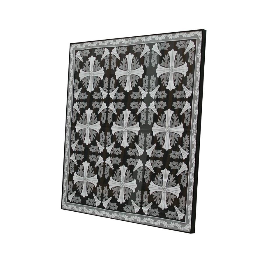 chrome hearts スカーフ Chrome Hearts†超希少品†100%シルク素材のスカーフ (CHROME HEARTS