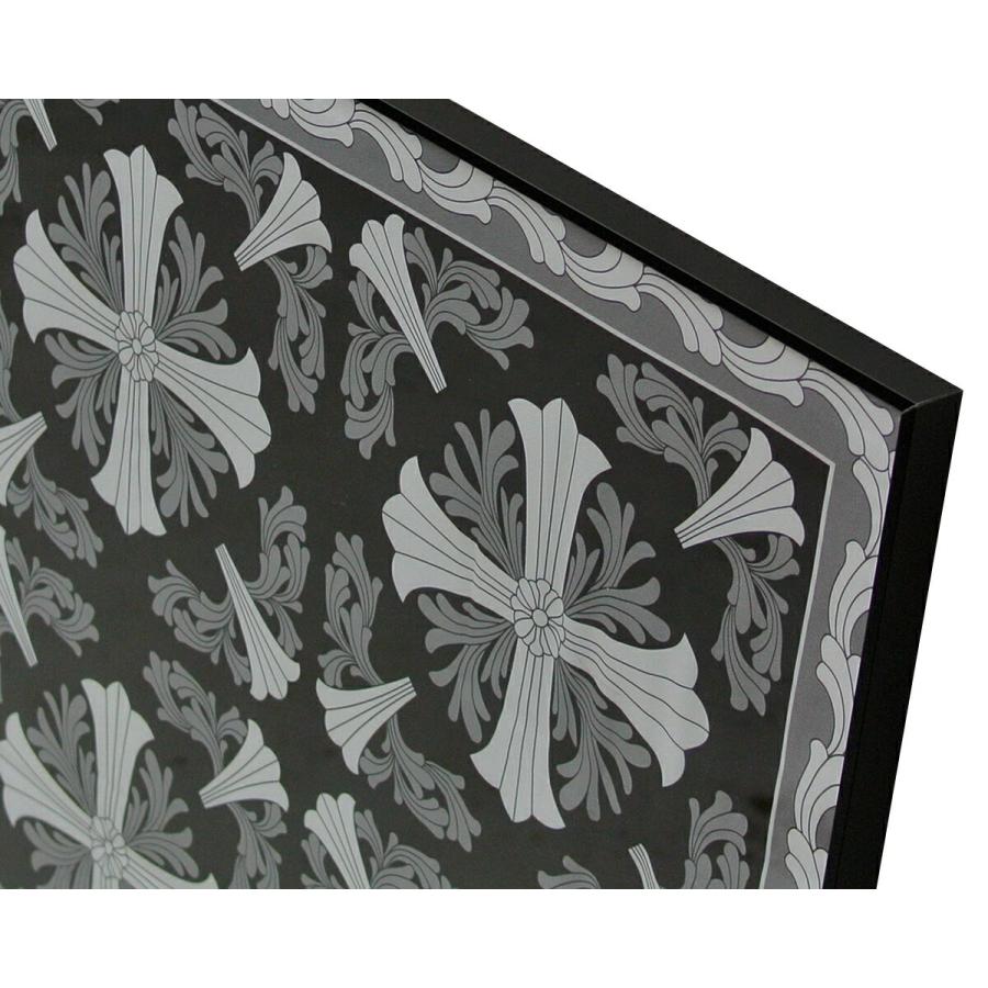 chrome hearts スカーフ　グレー クロムハーツ CHROME HEARTS（クロムハーツ） SCARF CH PLUS スカーフ CHプラス 額縁