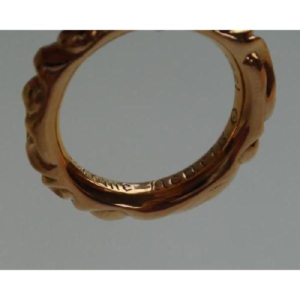 CHROME HEARTS SCROLL BAND RING クロムハーツ スクロールバンド