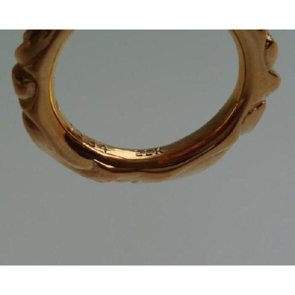 CHROME HEARTS SCROLL BAND RING クロムハーツ スクロールバンド