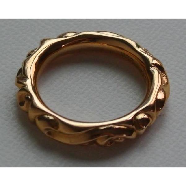CHROME HEARTS SCROLL BAND RING クロムハーツ スクロールバンド
