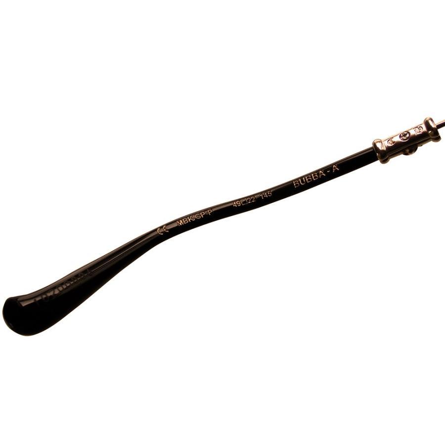 CHROME HEARTS BUBBA - A Matte Black/Gold Plated-Plastic 49 CHROME HEARTS BUBBA - A Matte Black/Gold Plated-Plastic 49