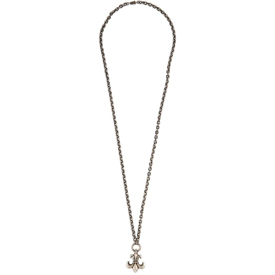 CHROME HEARTS BS FLEUR PAPER CHAIN NECKLACE WITH BS FLEUR  クロムハーツ　BS フレア　ペンダント　ペーパーチェーン 　ネックレス｜skytrek｜02