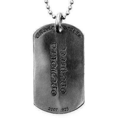 CHROME HEARTS DOG TAG FLERKNEE / DIAMOND クロムハーツ CHROME HEARTS DOG TAG FLERKNEE / DIAMOND クロムハーツ