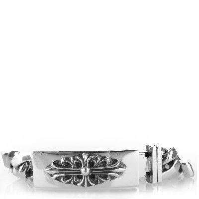 CHROME HEARTS ID BRACELET クロムハーツ IDブレスレット フローラル