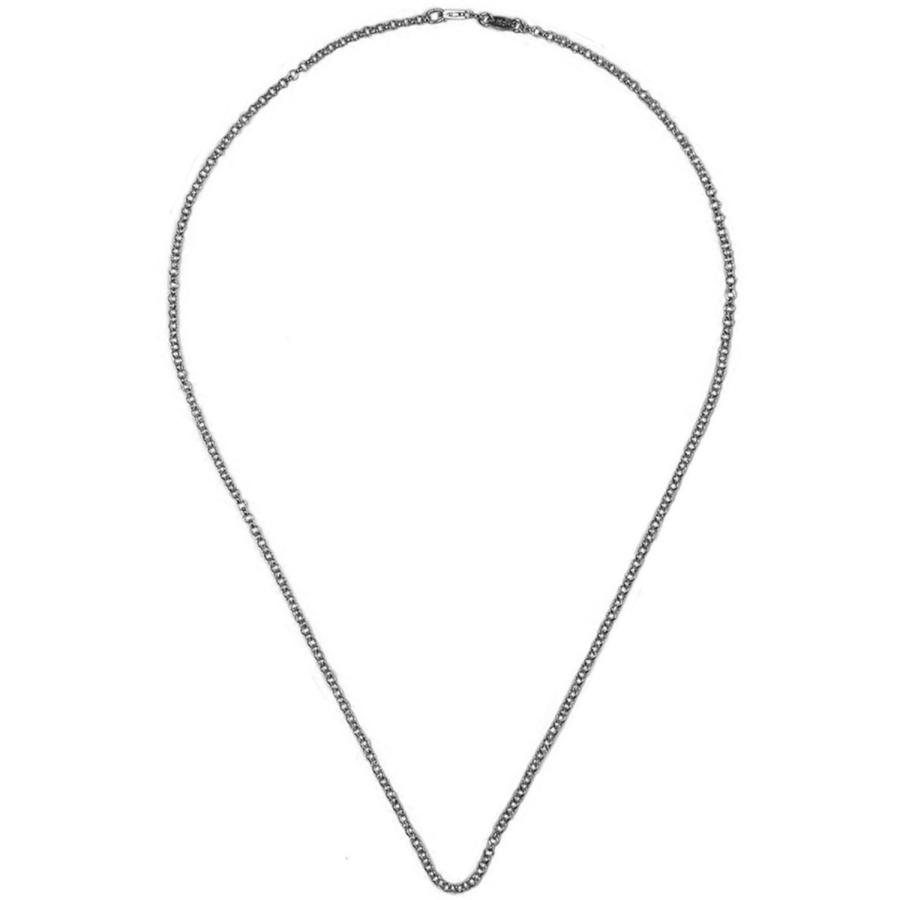Chrome Hearts Roll Chain Necklace シルバー Roll Chain Sterling Silver Necklace Chain - Chrome World JP