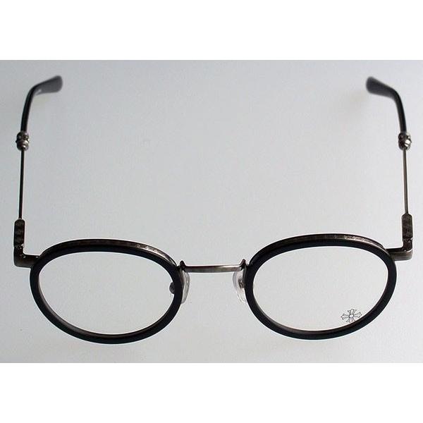 美品　クロムハーツ　JUCIFER II 伊達メガネ　カラーレンズ CHROME HEARTS（クロムハーツ） JUCIFER II MATTE BLACK 44-23-148