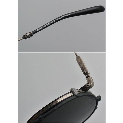 美品　クロムハーツ　JUCIFER II 伊達メガネ　カラーレンズ CHROME HEARTS（クロムハーツ） JUCIFER II MATTE BLACK 44-23-148